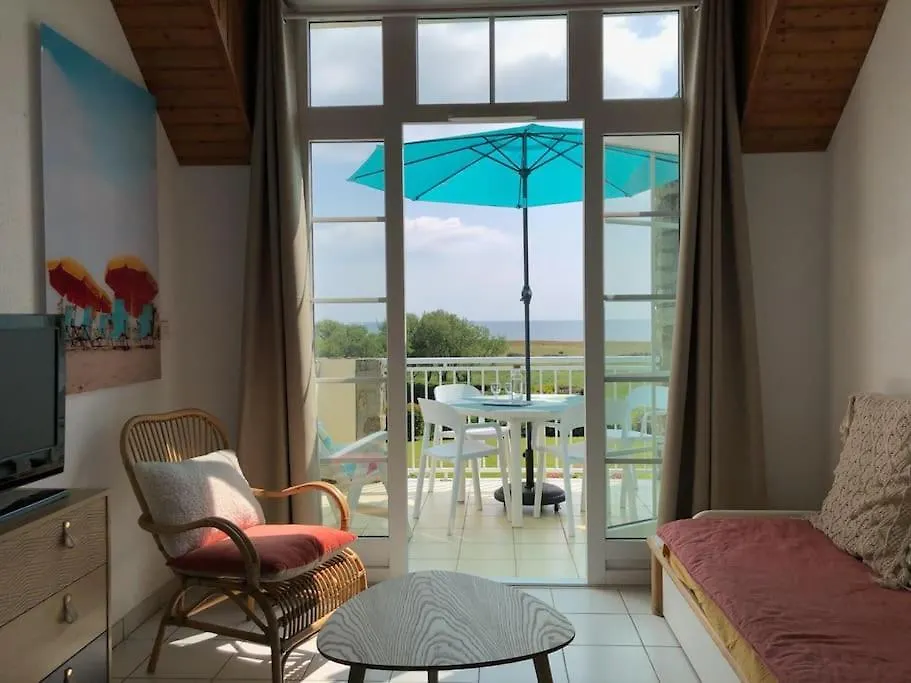 Apt 4 Pers. Vue Mer Plein Sud أرزون